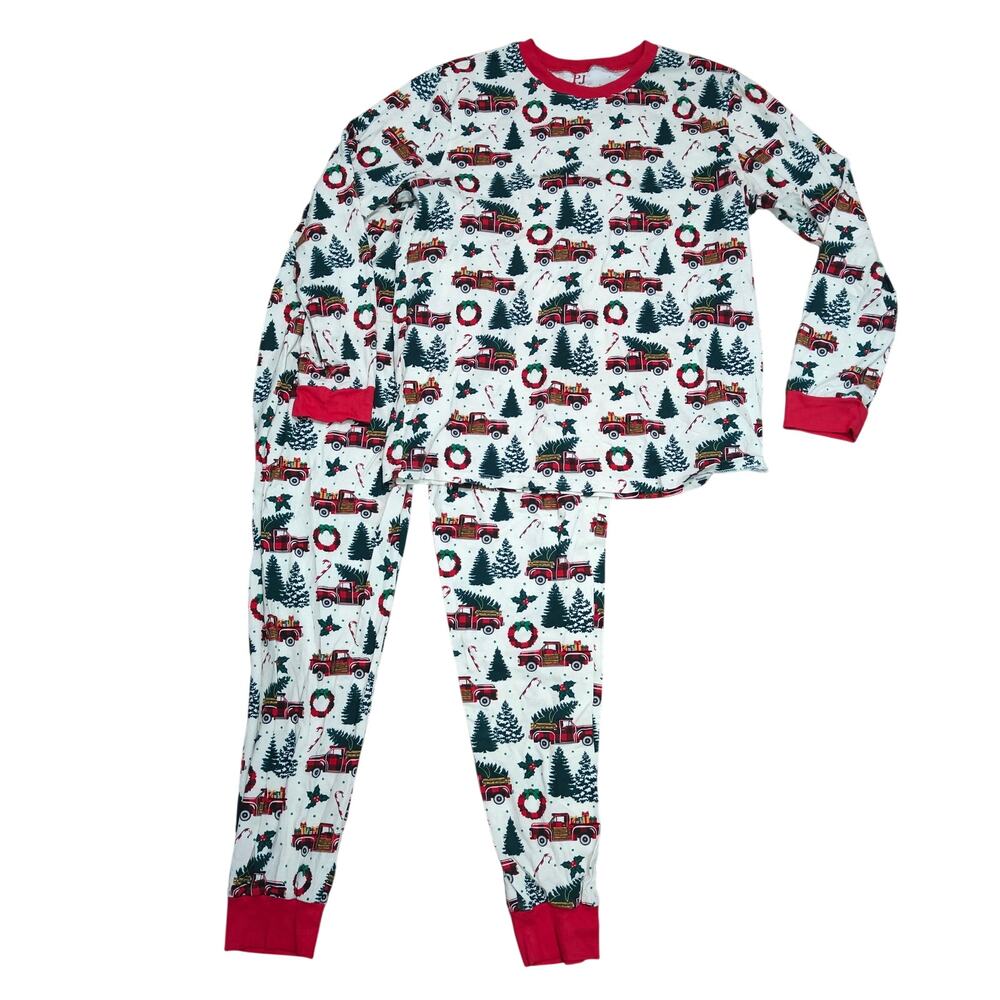 The Children's Place Family O Christmas Tree Cotton Pajamas Adult Medium